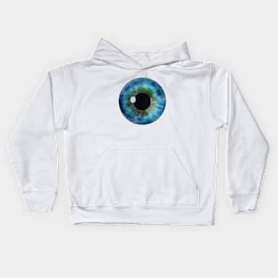 Retro earth eye Kids Hoodie